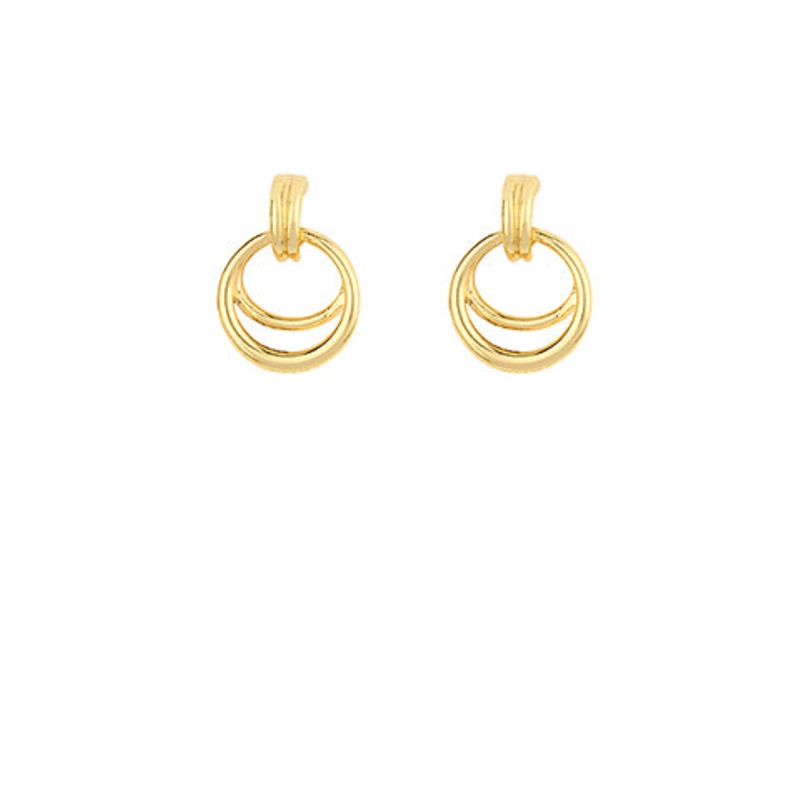 Double Ring Hoops