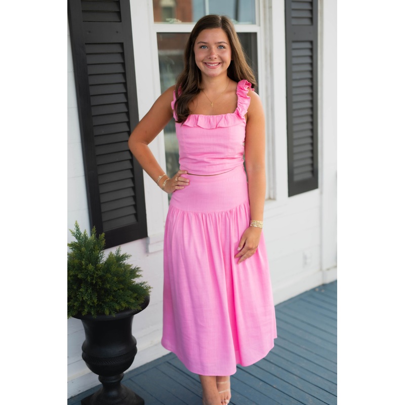 Izzy Maxi A Line Skirt Set