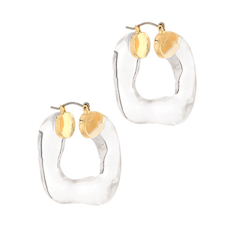 Open Square Hoops