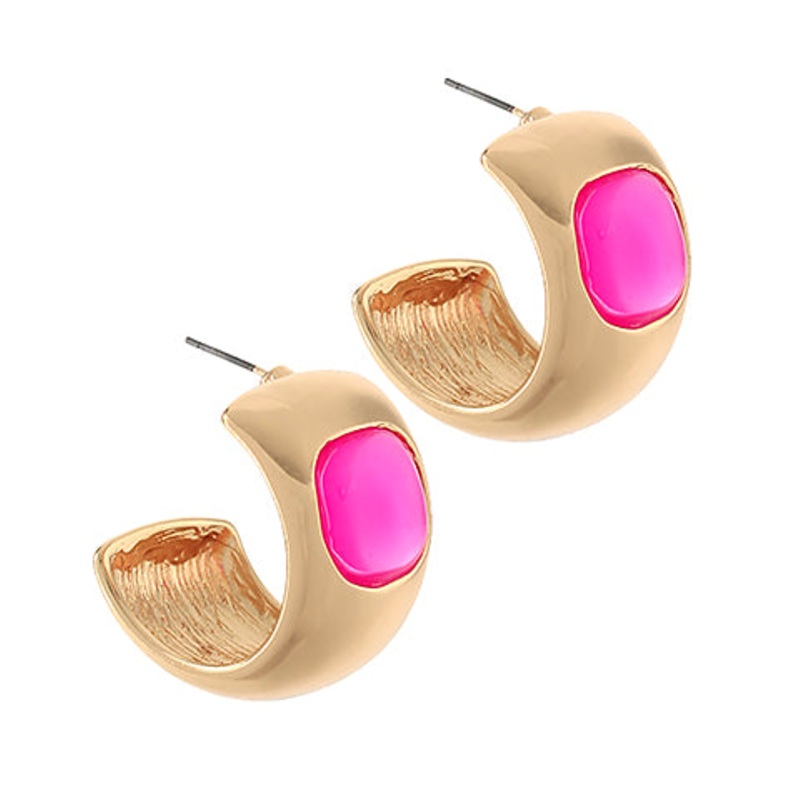 Square Wide Hoops