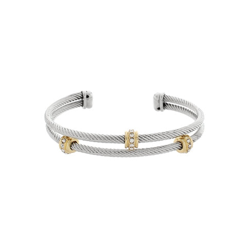 Station Cable Cuff Bracelet