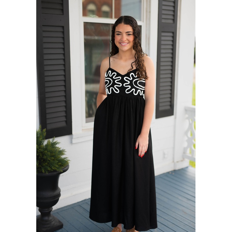 The Abstract Allure Dress