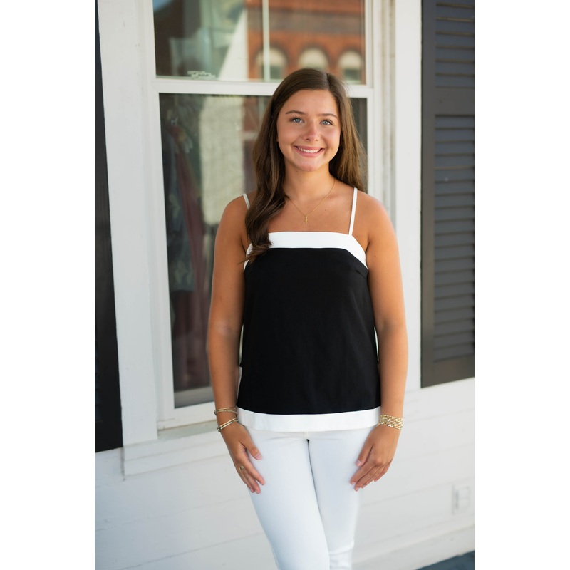 The Mystic Moon Top in Black