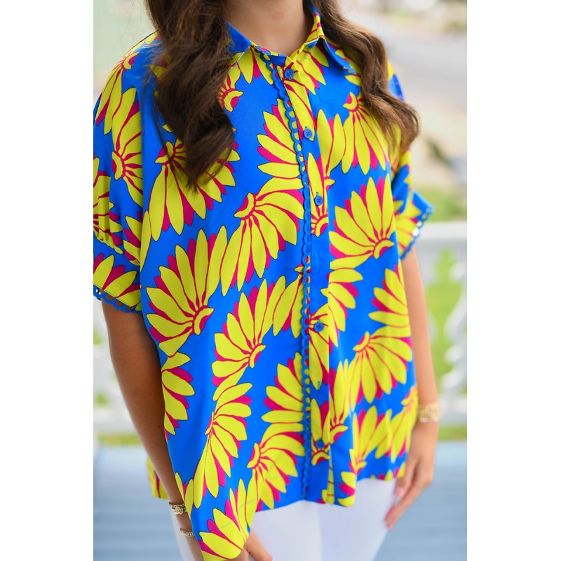 The Palm Paradise Top