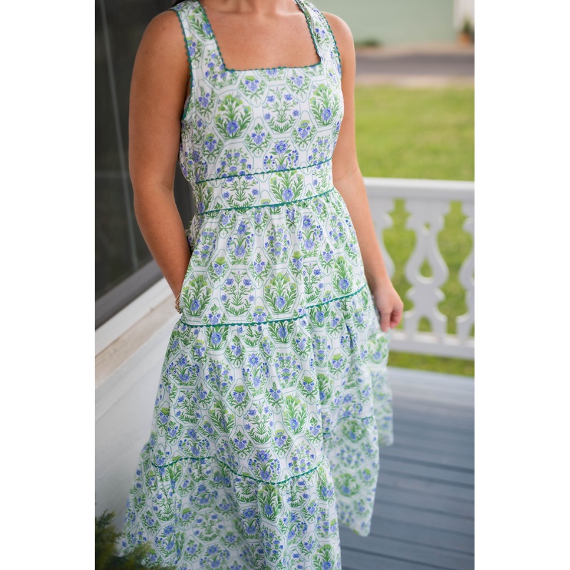 The Pastel Palms Dress