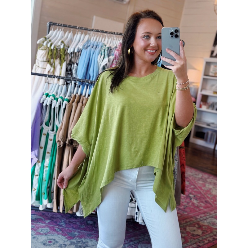 The Simply Soft Tee in Olive