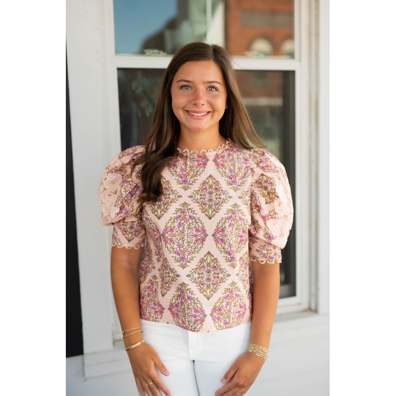 The Sweet Peony Top