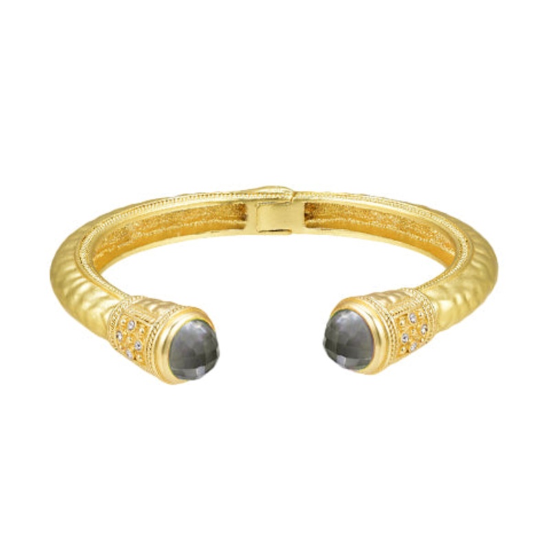 The Zoe Cuff in Black Diamond