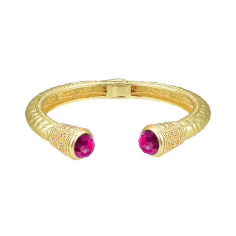 The Zoe Cuff in Fuchsia
