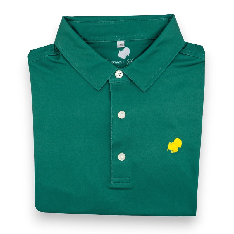 American Strutter Performance Polo-Green