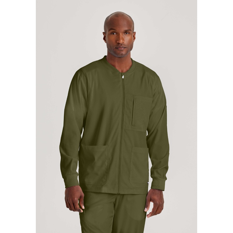 React Warmup Scrub Jacket