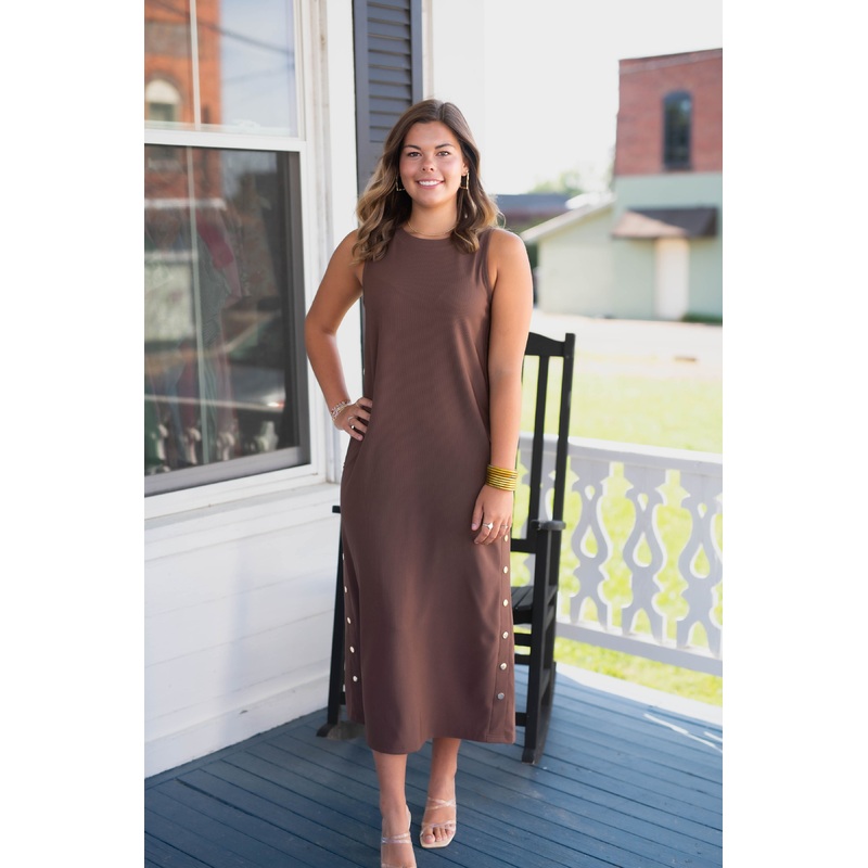 The Brew & Button Dress