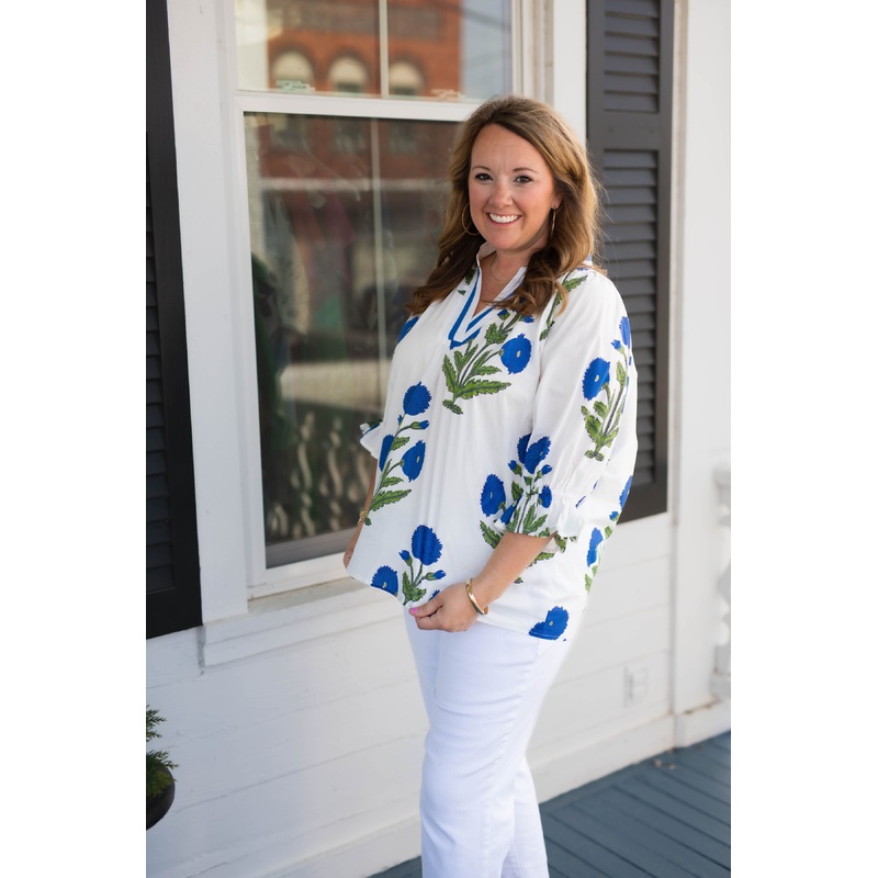 The Isle of Petals Top- Curvy