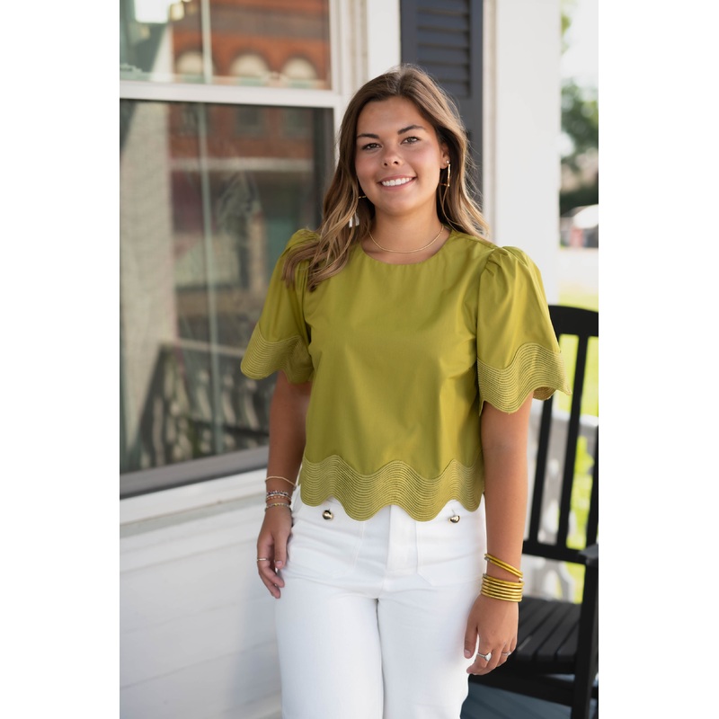 The Martini Top in Olive