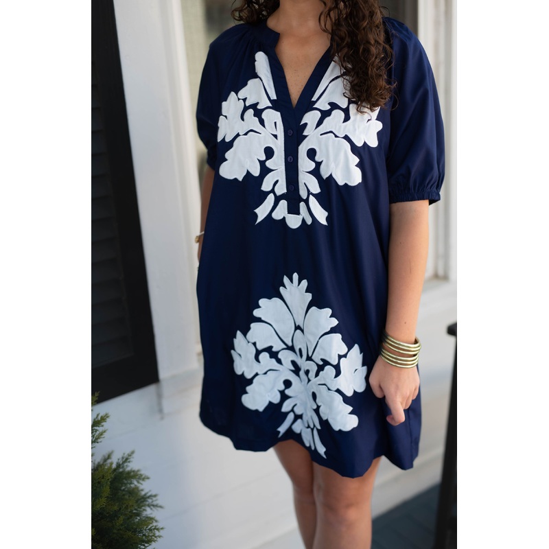 The Midnight Magnolia Dress