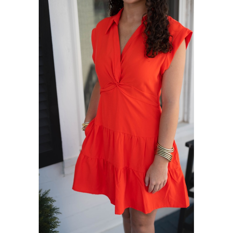 The Sunset Squeeze Dress