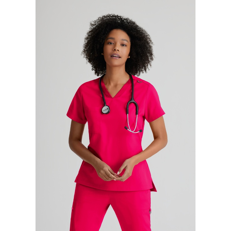 Bree Tuck-in Scrub Top
