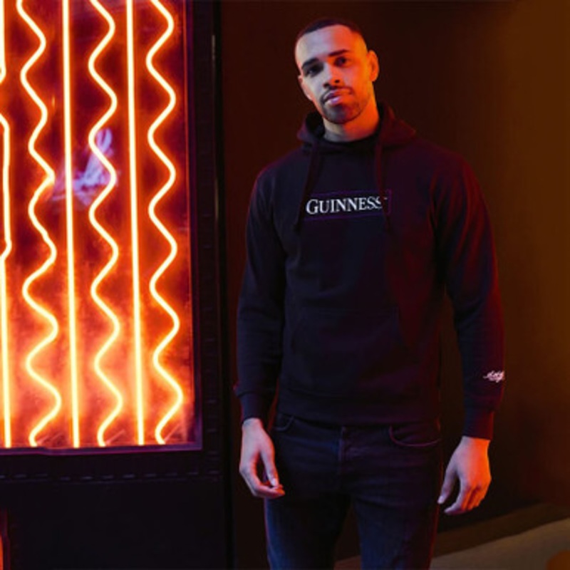 Guinness Harp Black Men’s Hoodie
