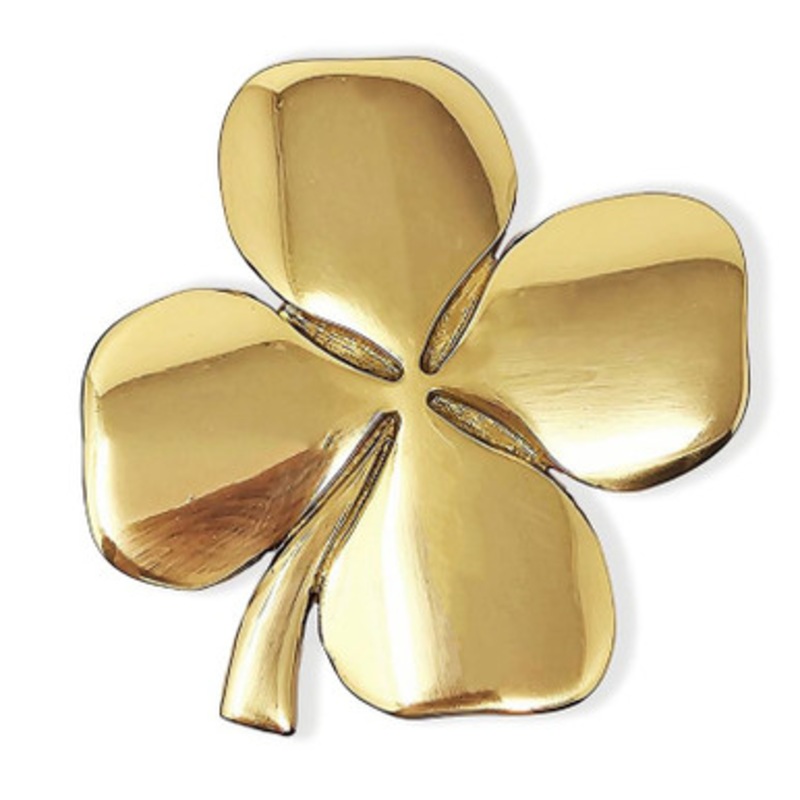 Lucky Clover Wall Hanging with Irish Blessing