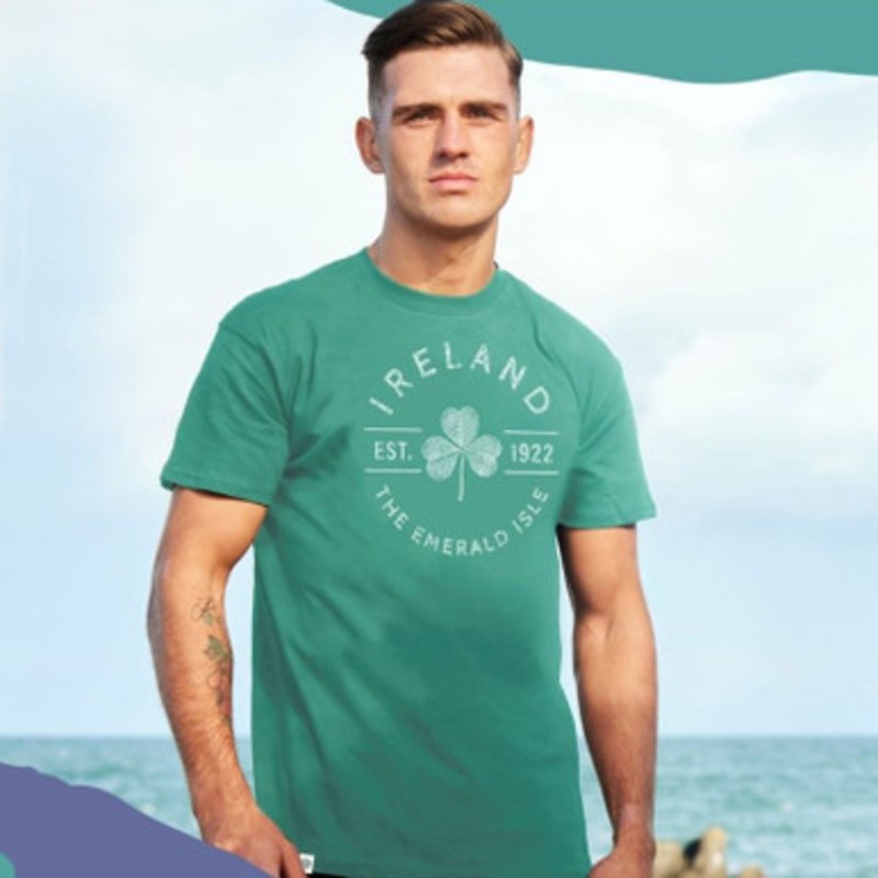 The Emerald Isle Shamrock Men’s T-Shirt