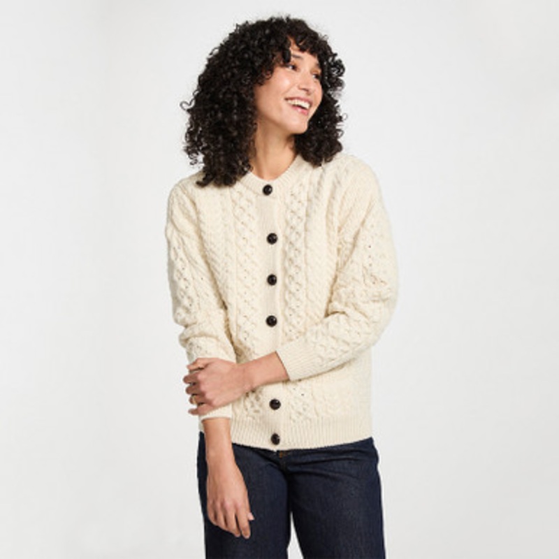 Traditional Women’s Irish Cardigan
