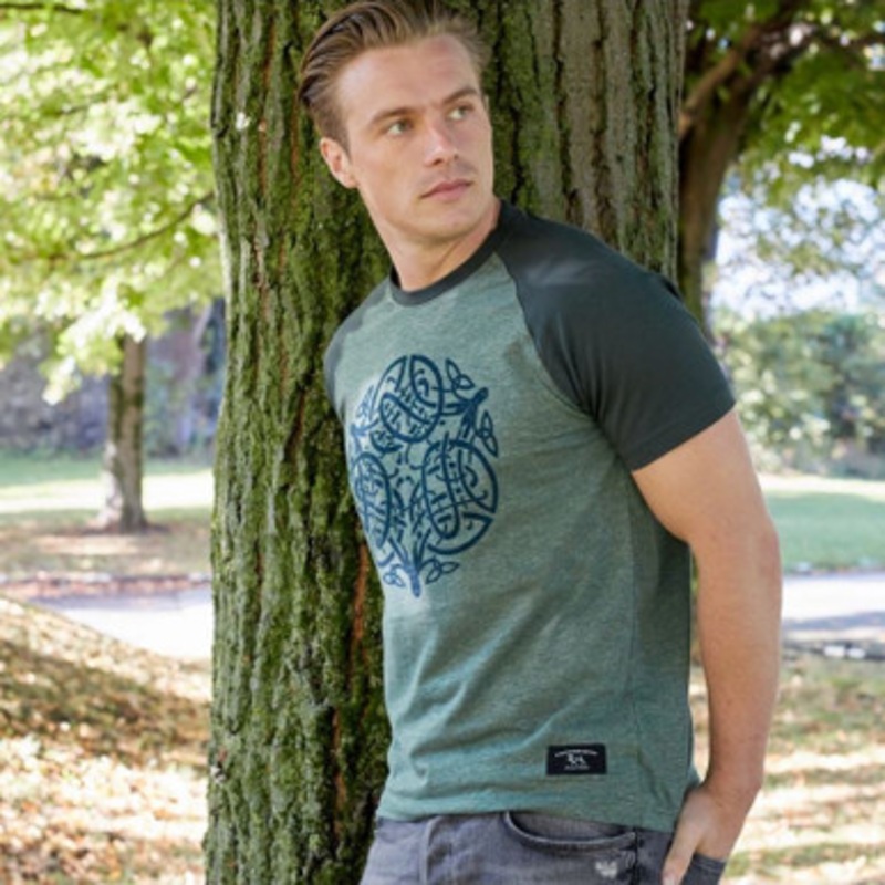 Celtic Knot Raglan Men’s T-Shirt