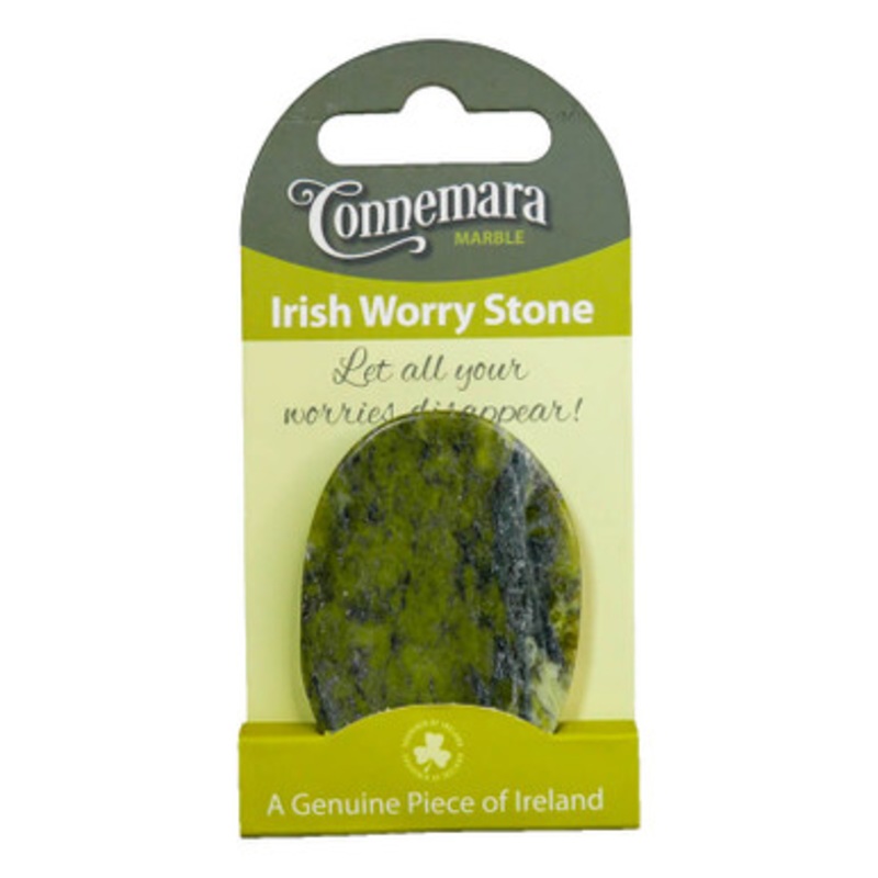 Genuine Connemara Marble Irish Worry Stone