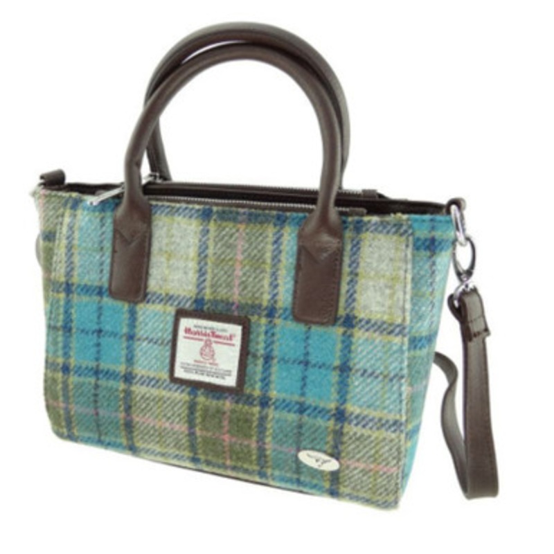 Harris Tweed Tartan Brora Tote Bag