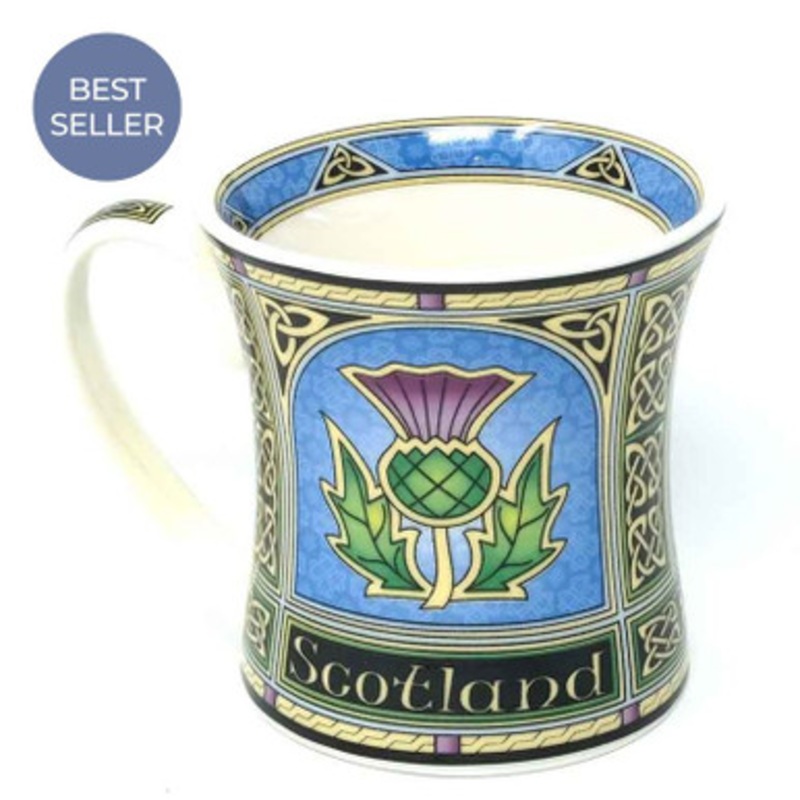 Scottish Thistle Window Mug