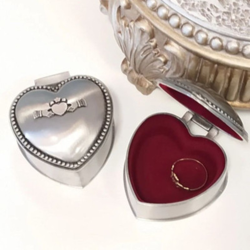 Claddagh Ring Jewelry Box