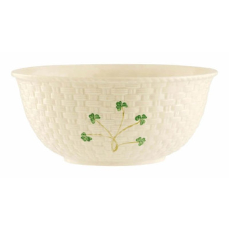 Handmade Shamrock Mixing Bowl