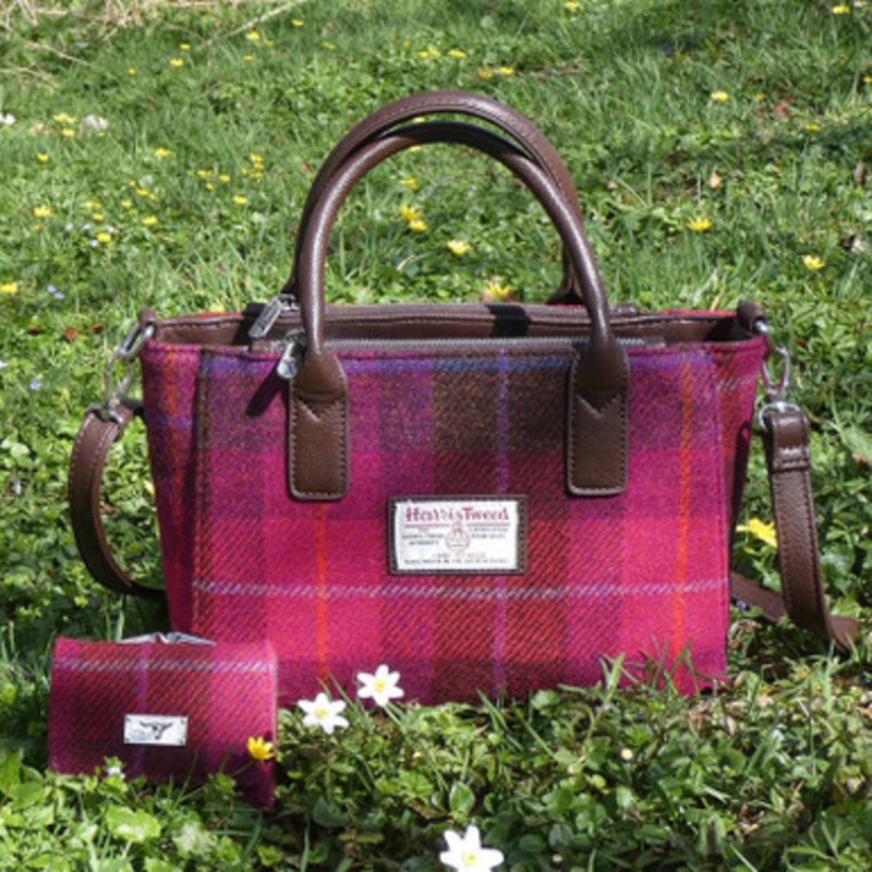 Harris Tweed Tartan Brora Bag