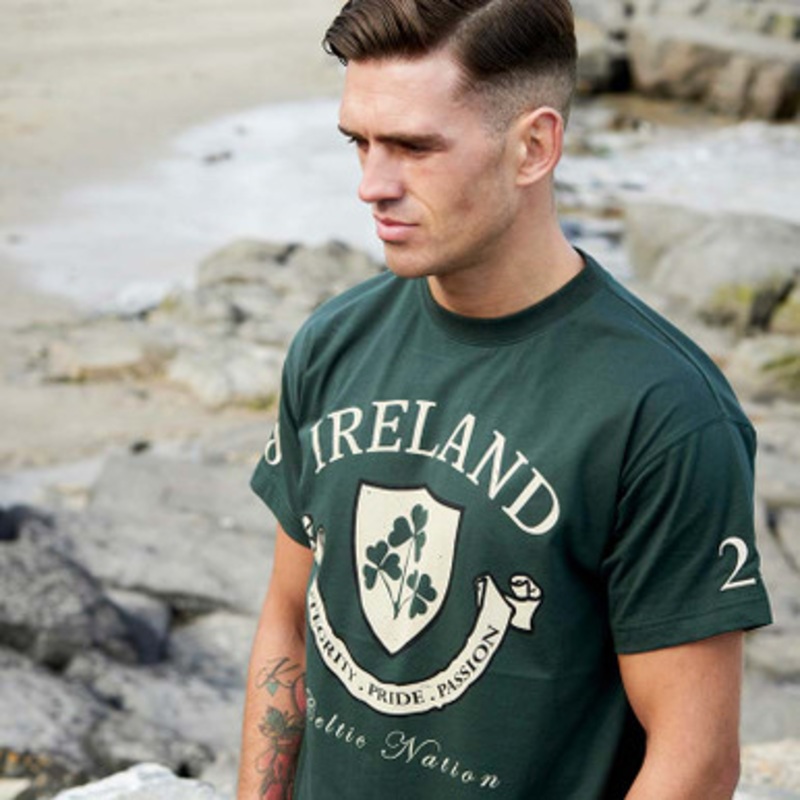 Ireland Celtic Nation Green Men’s T shirt