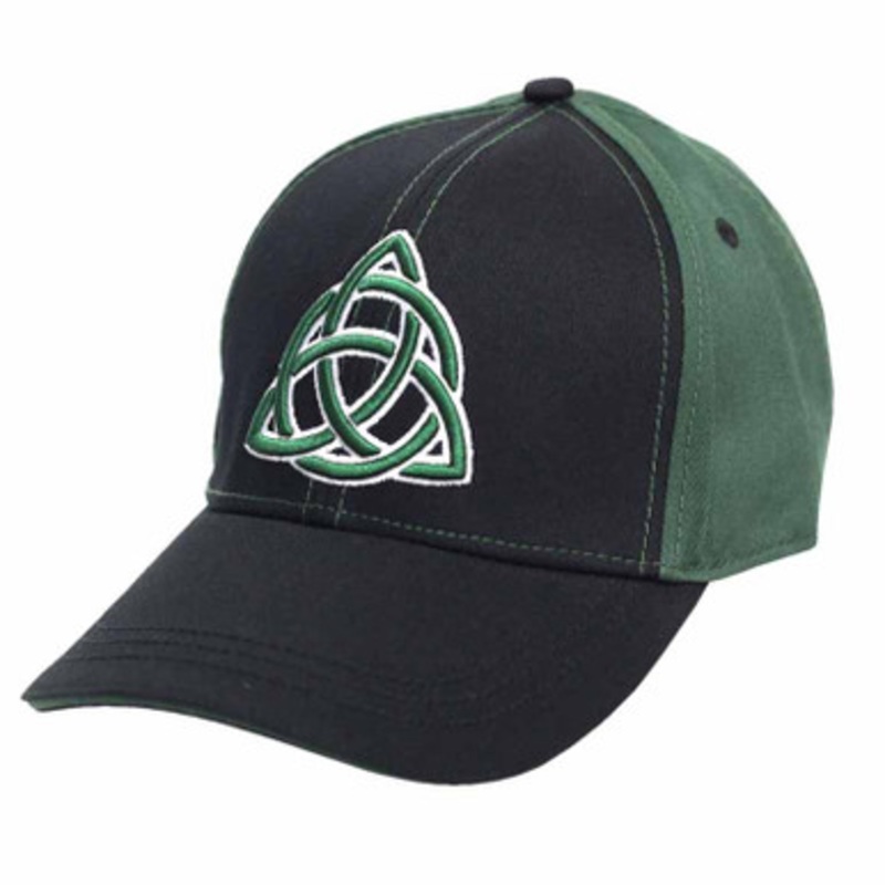 Traditional Craft Black Celtic Twist 3D Baseball Cap