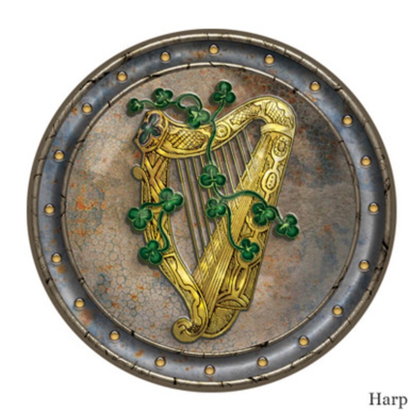 Cork Backed Celtic Designed Coaster
