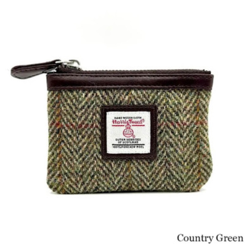 Harris Tweed Zippered Coin Purse