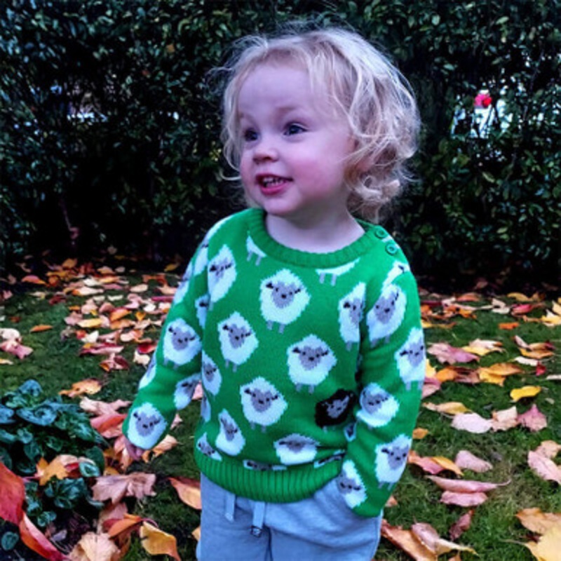 Kids Irish Knit Sheep Sweater