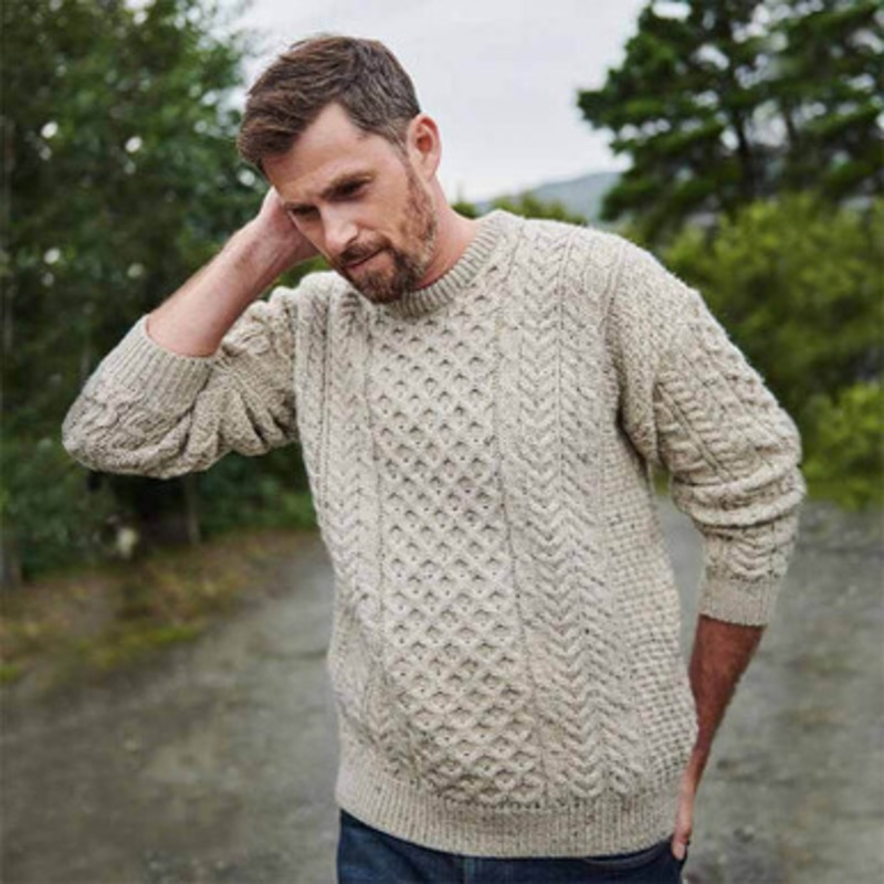 Men’s Irish Aran Sweater