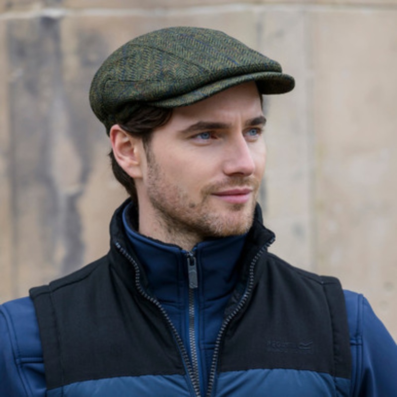 Mucros Weavers Irish Tweed Flat Kerry Cap