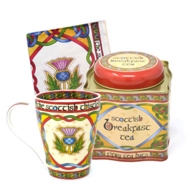 Scottish Thistle Tea Set