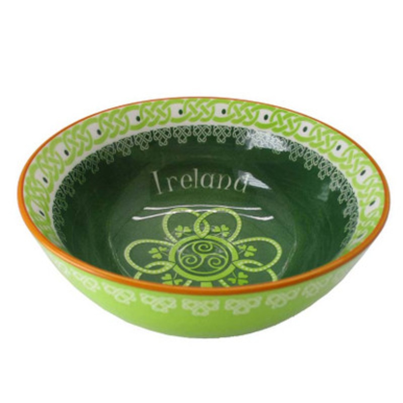 Ireland Shamrock Ceramic Bowls