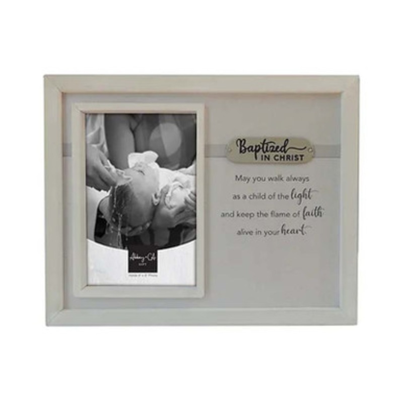 Irish Blessing Baptism Photo Frame