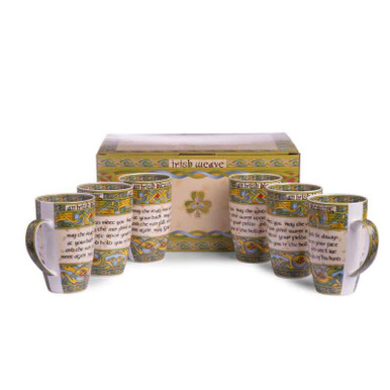 Irish Blessing Mug Set