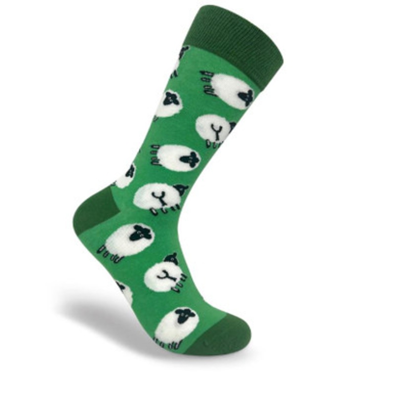 Men’s Irish Sheep Design Socks