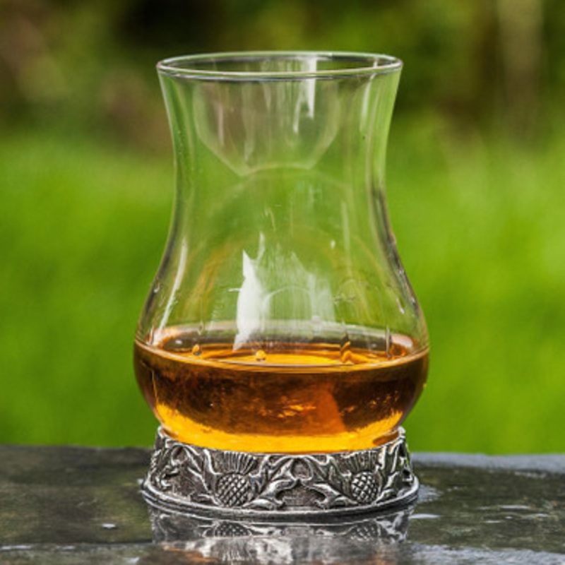 Scottish Thistle Tasting Glass