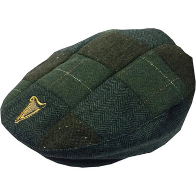 Green Guinness Patch Flat Cap