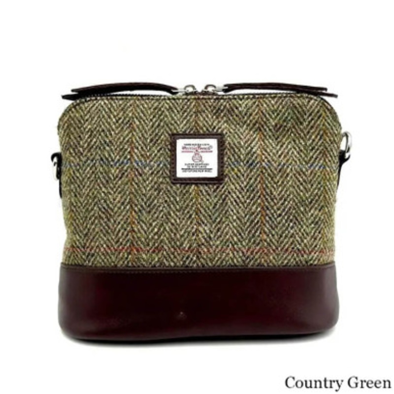 Handcrafted Harris Tweed Square Shoulder Bag