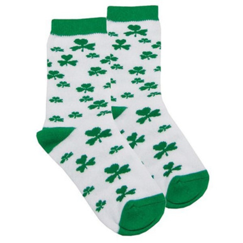 Kids Shamrock Socks