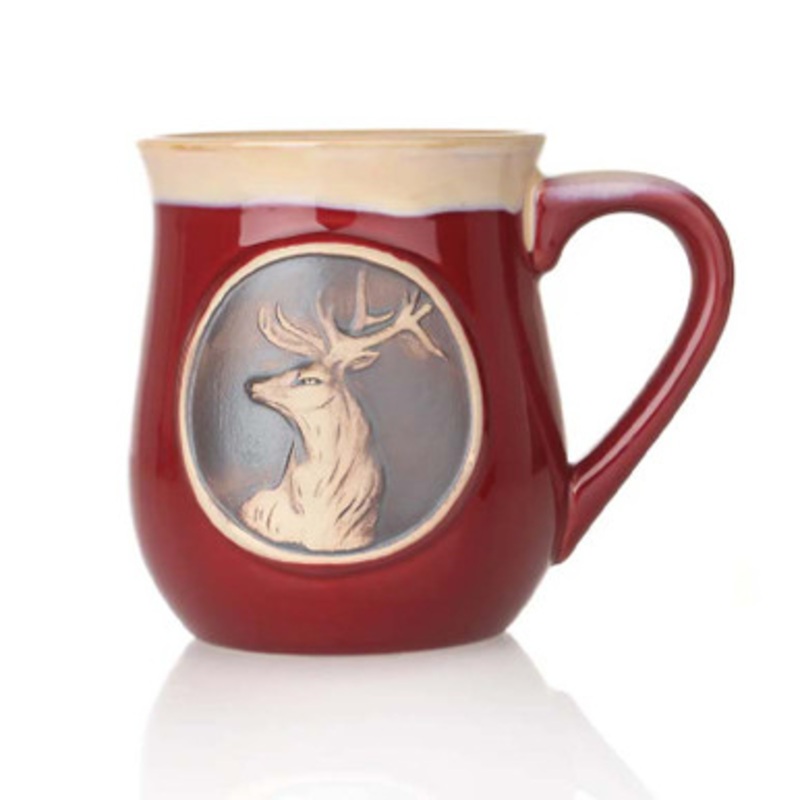 Stag Stoneware  Coffee Mug
