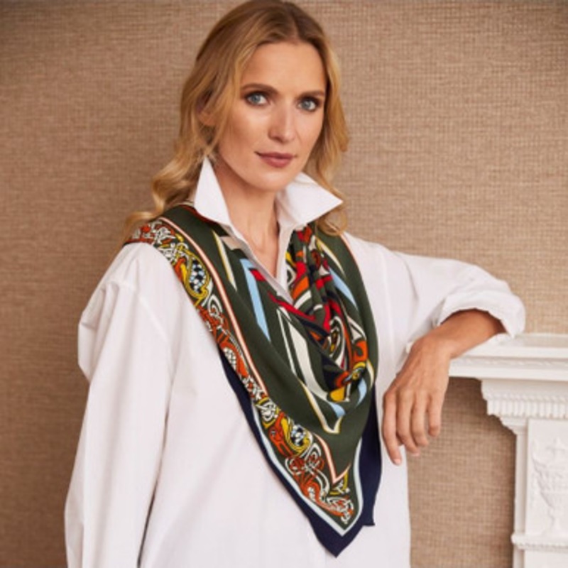 Book Of Kells Celtic Square Scarf